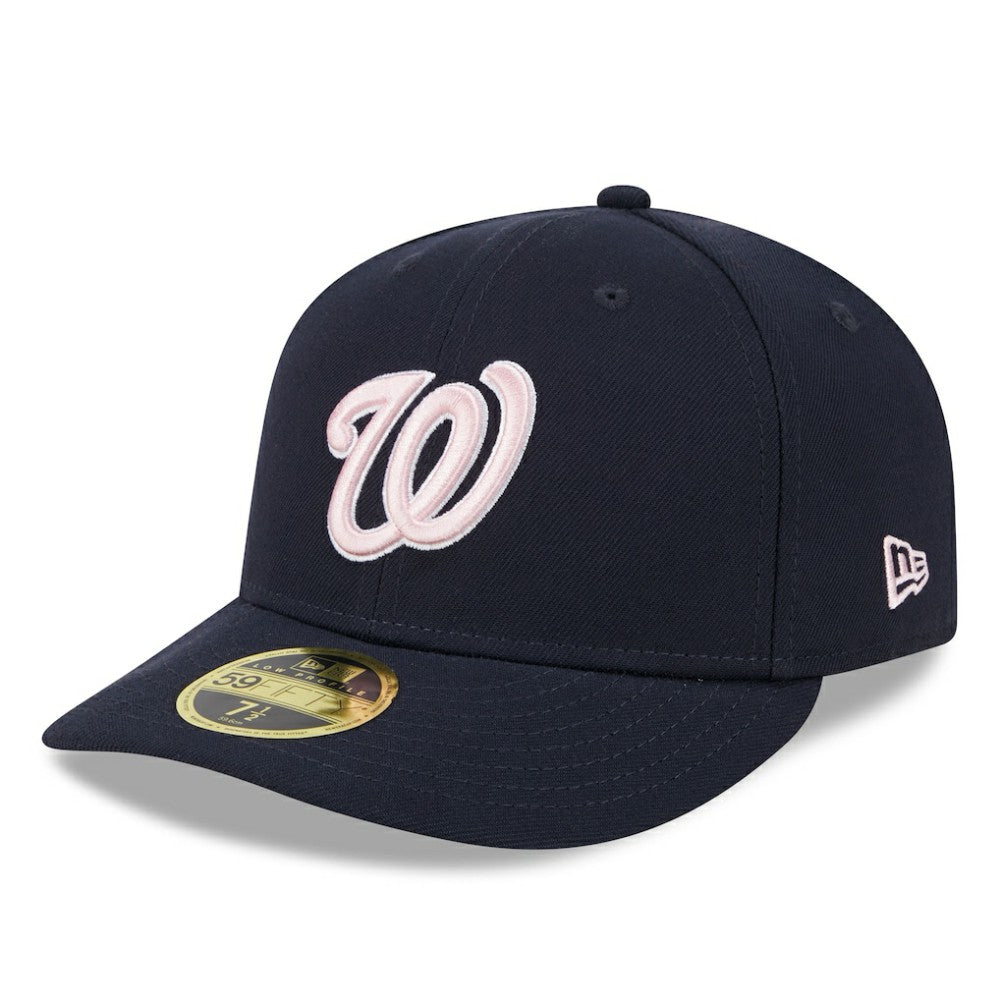 Washington Nationals  Navy 2024 Mother's Day Low Profile 59FIFTY Fitted Hat