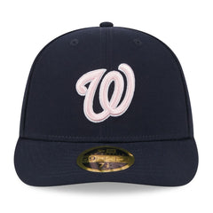 Washington Nationals  Navy 2024 Mother's Day Low Profile 59FIFTY Fitted Hat