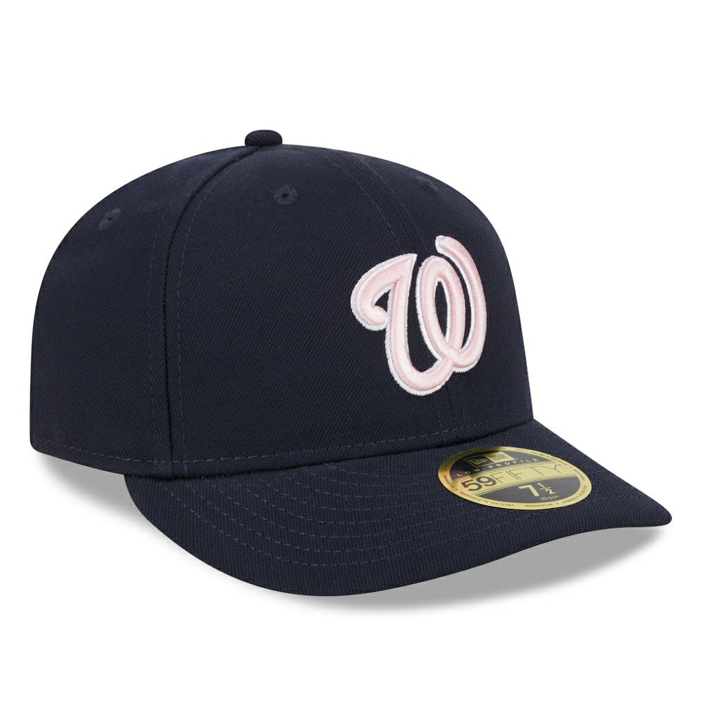 Washington Nationals  Navy 2024 Mother's Day Low Profile 59FIFTY Fitted Hat