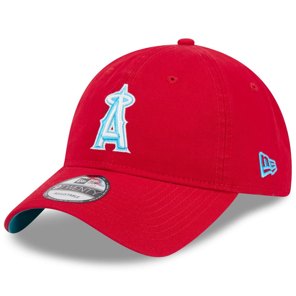 Los Angeles Angels 2024 Father's Day 9TWENTY Adjustable Hat Red