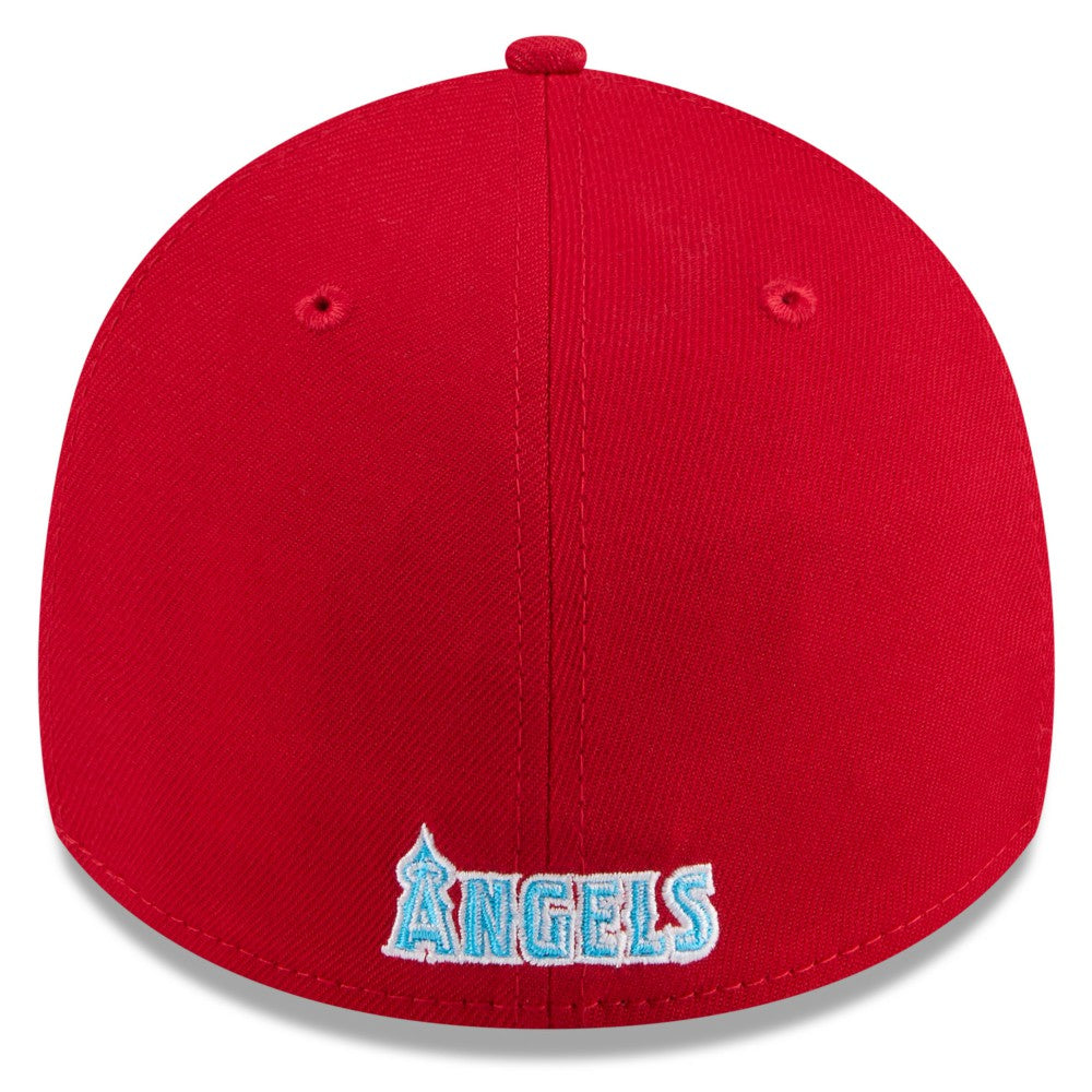 Los Angeles Angels 2024 Father's Day 39THIRTY Flex Hat Red