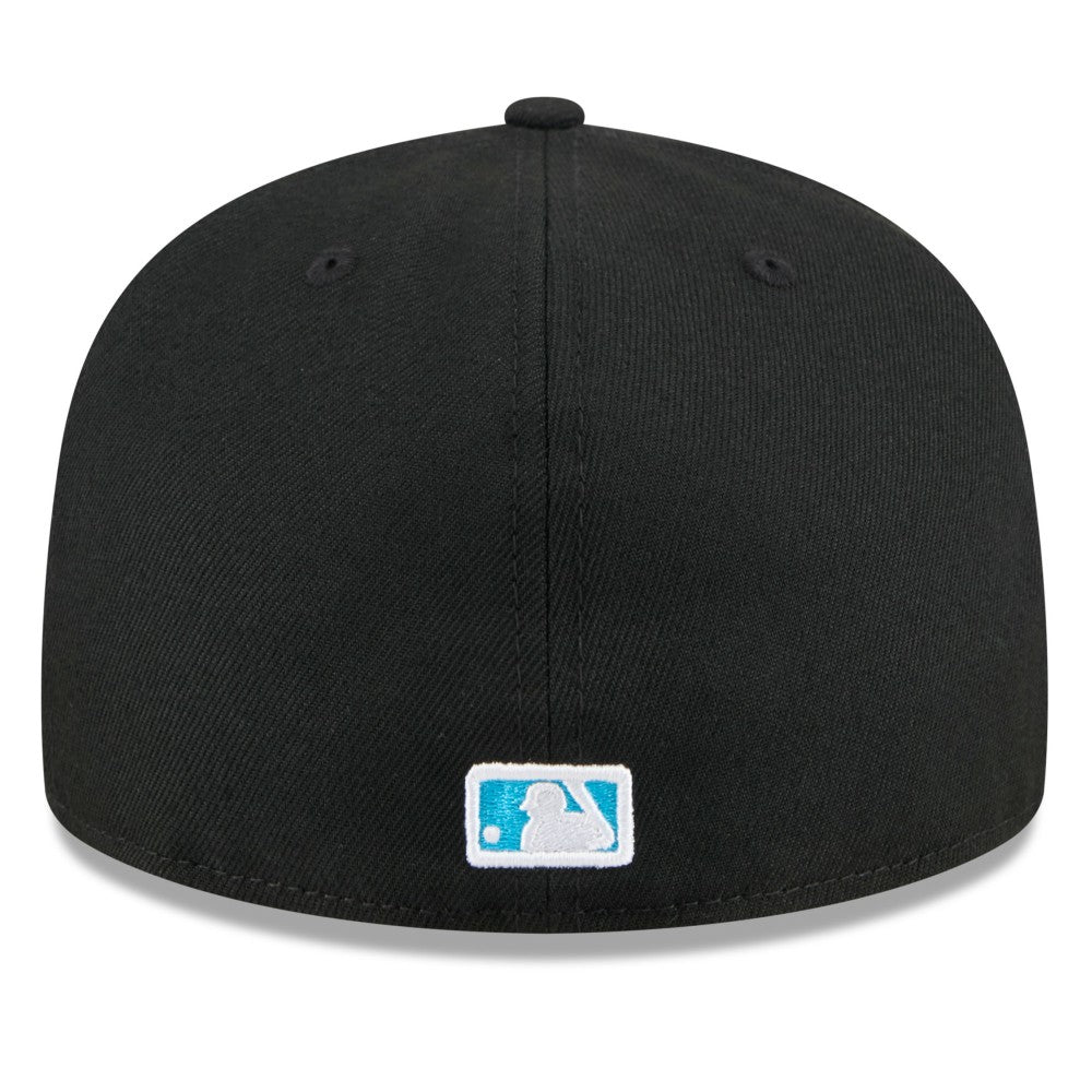 Miami Marlins 2024 Father's Day 59FIFTY Fitted Hat Black