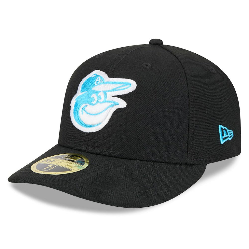 Baltimore Orioles 2024 Father's Day Low Profile 59FIFTY Fitted Hat Black