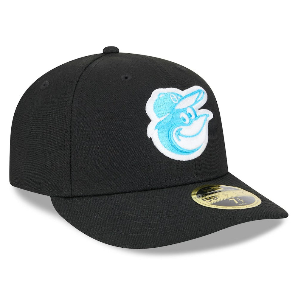 Baltimore Orioles 2024 Father's Day Low Profile 59FIFTY Fitted Hat Black