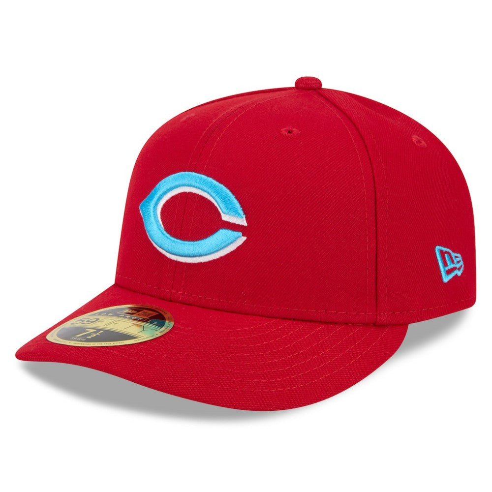 Cincinnati Reds 2024 Father's Day Low Profile 59FIFTY Fitted Hat Red
