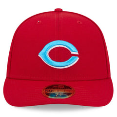 Cincinnati Reds 2024 Father's Day Low Profile 59FIFTY Fitted Hat Red