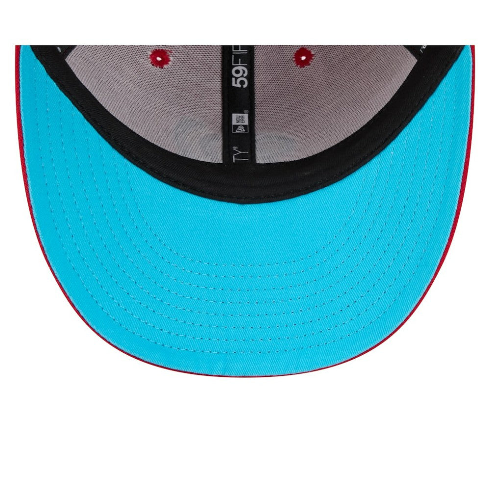 Washington Nationals 2024 Father's Day Low Profile 59FIFTY Fitted Hat Red