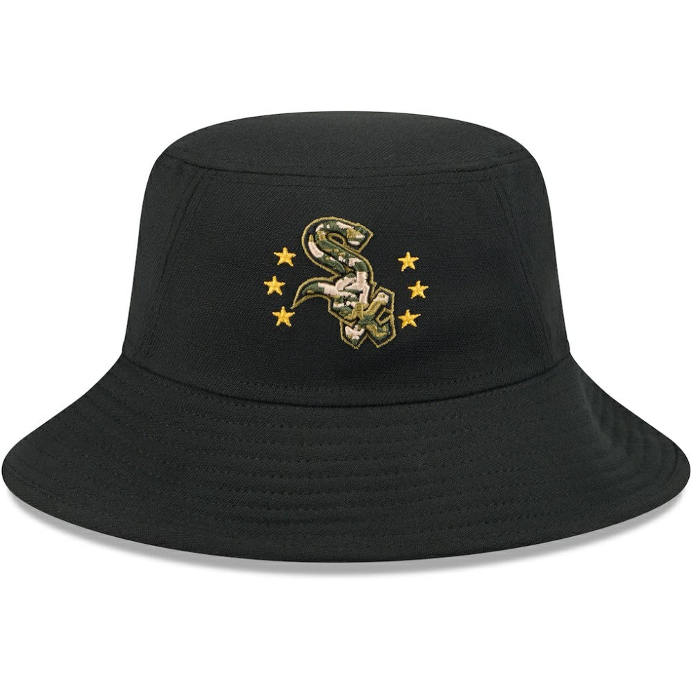 Chicago White Sox 2024 Armed Forces Day Bucket Hat Black