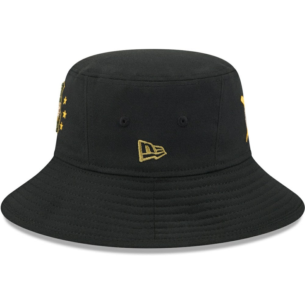 Chicago White Sox 2024 Armed Forces Day Bucket Hat Black