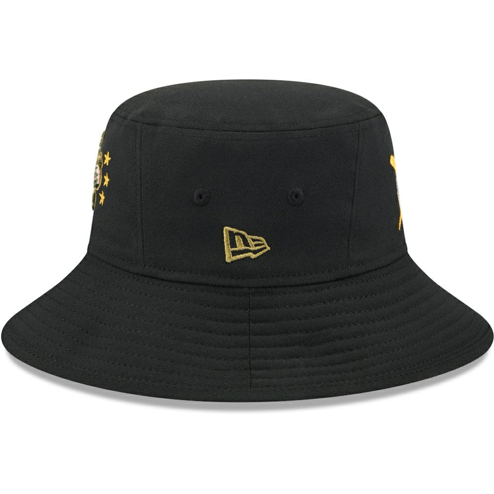 Athletics 2024 Armed Forces Day Bucket Hat Black