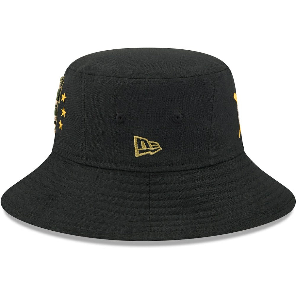 San Francisco Giants 2024 Armed Forces Day Bucket Hat Black