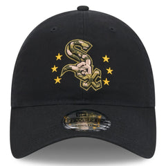 Chicago White Sox 2024 Armed Forces Day 9TWENTY Adjustable Hat Black