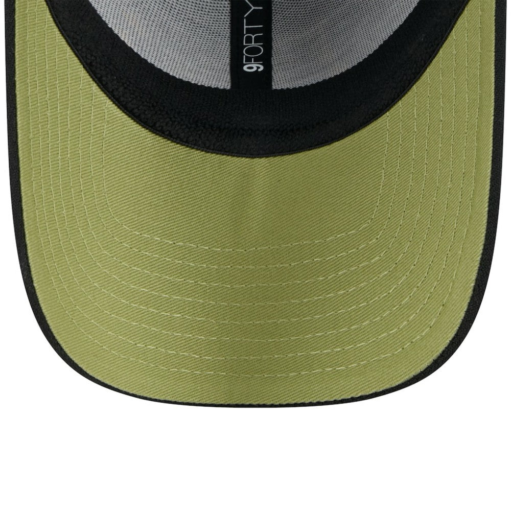 Tampa Bay Rays 2024 Armed Forces Day 9FORTY Adjustable Hat Black