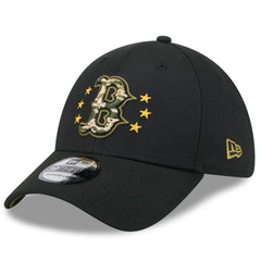 Boston Red Sox 2024 Armed Forces Day 39THIRTY Flex Hat Black