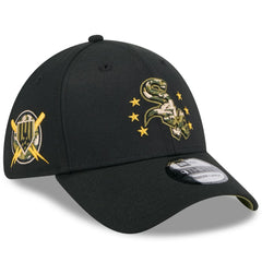 Chicago White Sox 2024 Armed Forces Day 39THIRTY Flex Hat Black