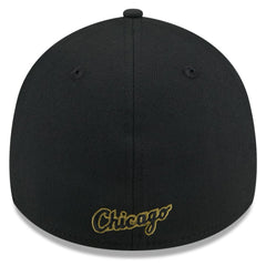 Chicago White Sox 2024 Armed Forces Day 39THIRTY Flex Hat Black