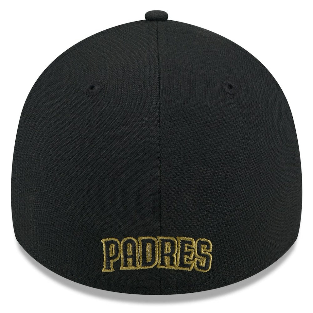 San Diego Padres 2024 Armed Forces Day 39THIRTY Flex Hat Black