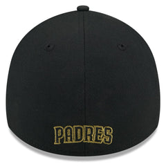 San Diego Padres 2024 Armed Forces Day 39THIRTY Flex Hat Black