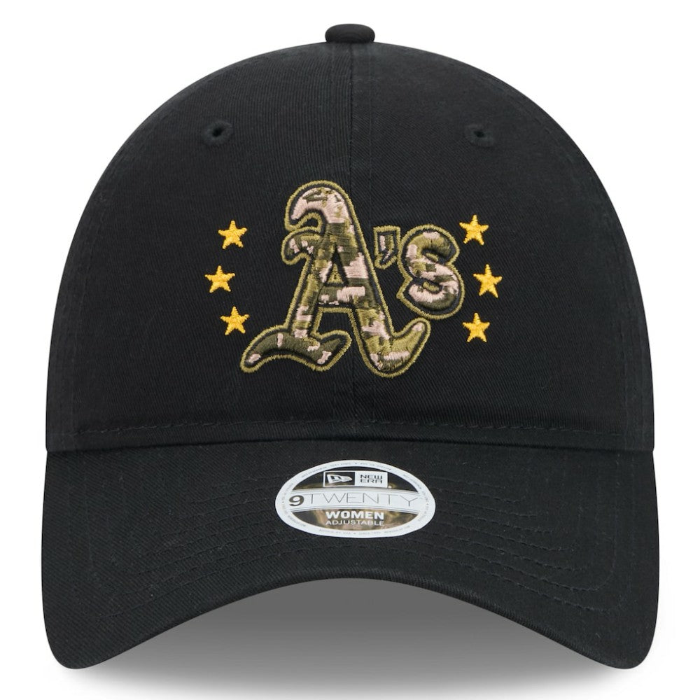 Athletics Women's 2024 Armed Forces Day 9TWENTY Adjustable Hat Black