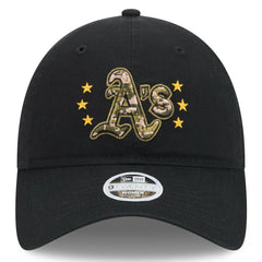 Athletics Women's 2024 Armed Forces Day 9TWENTY Adjustable Hat Black