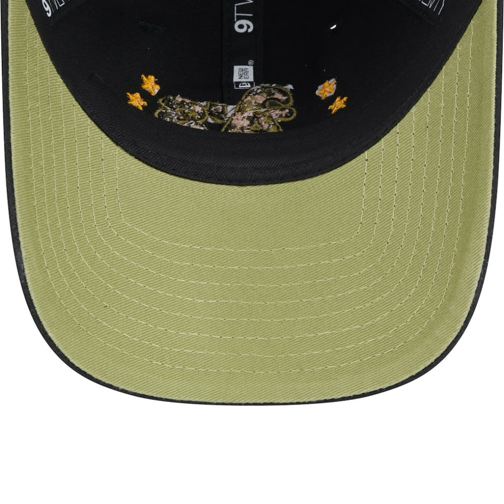 Athletics Women's 2024 Armed Forces Day 9TWENTY Adjustable Hat Black