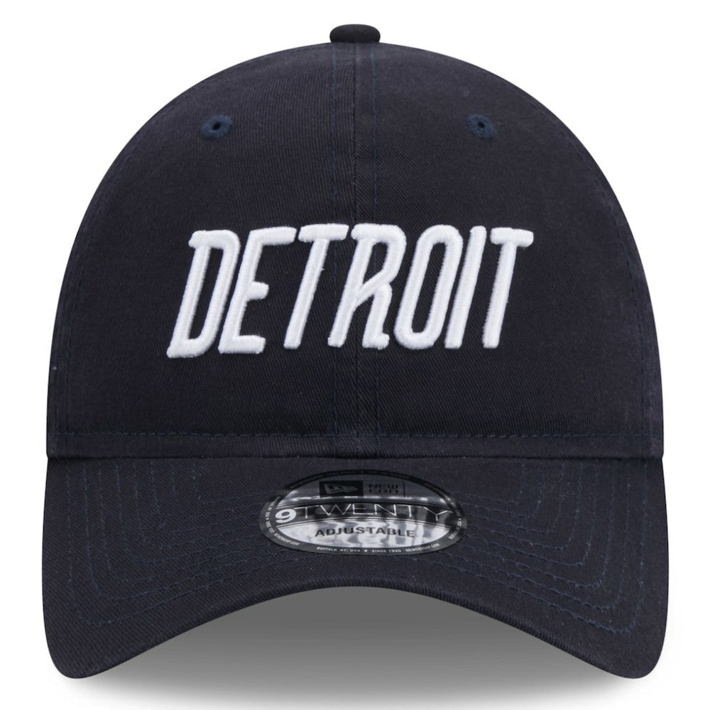 Detroit Tigers 2024 City Connect 9TWENTY Adjustable Hat Navy