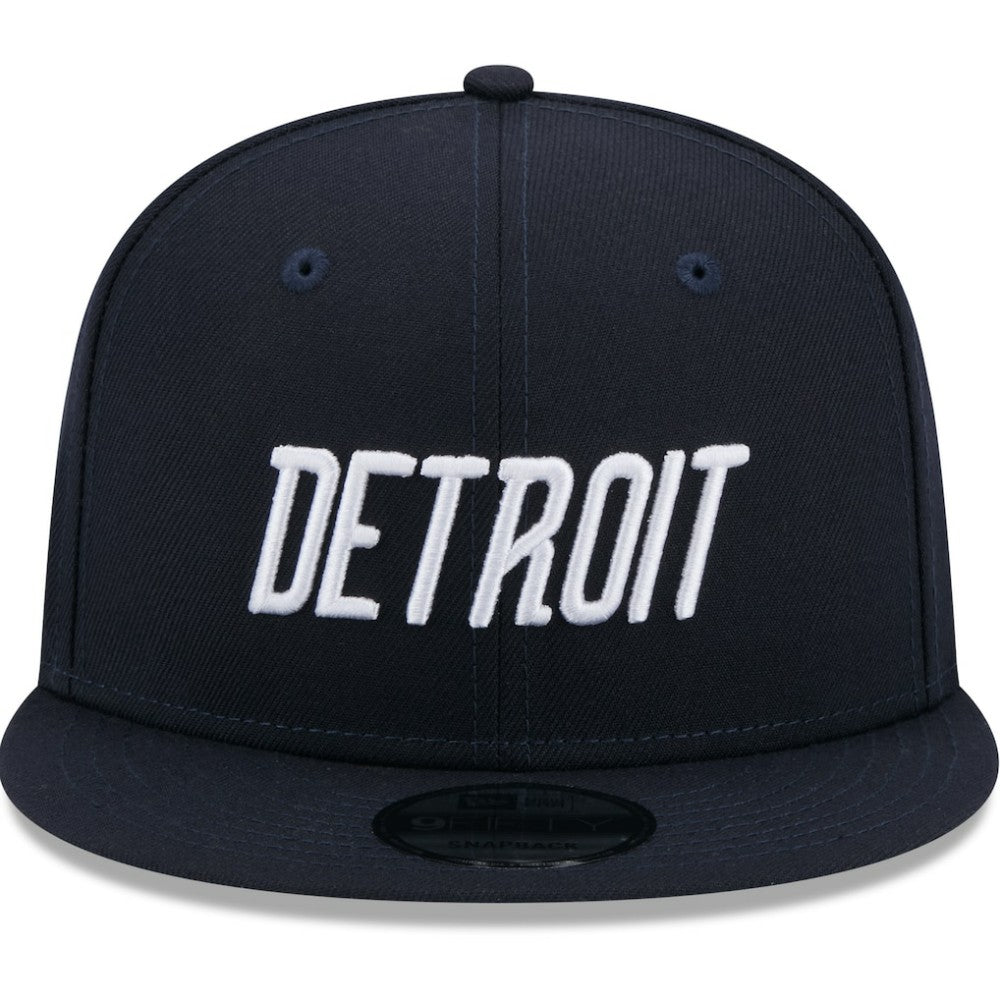 Detroit Tigers 2024 City Connect 9FIFTY Snapback Hat Navy