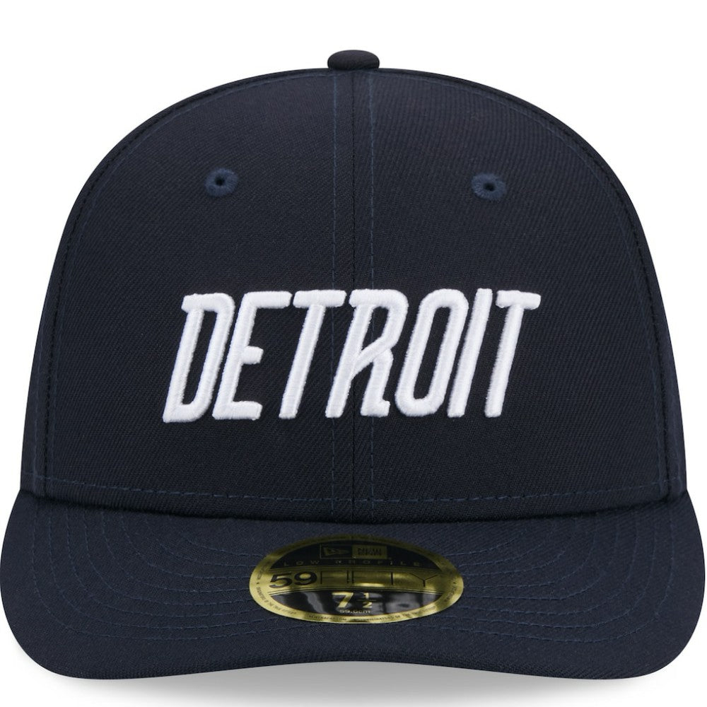 Detroit Tigers 2024 City Connect Low Profile 59FIFTY Fitted Hat Navy