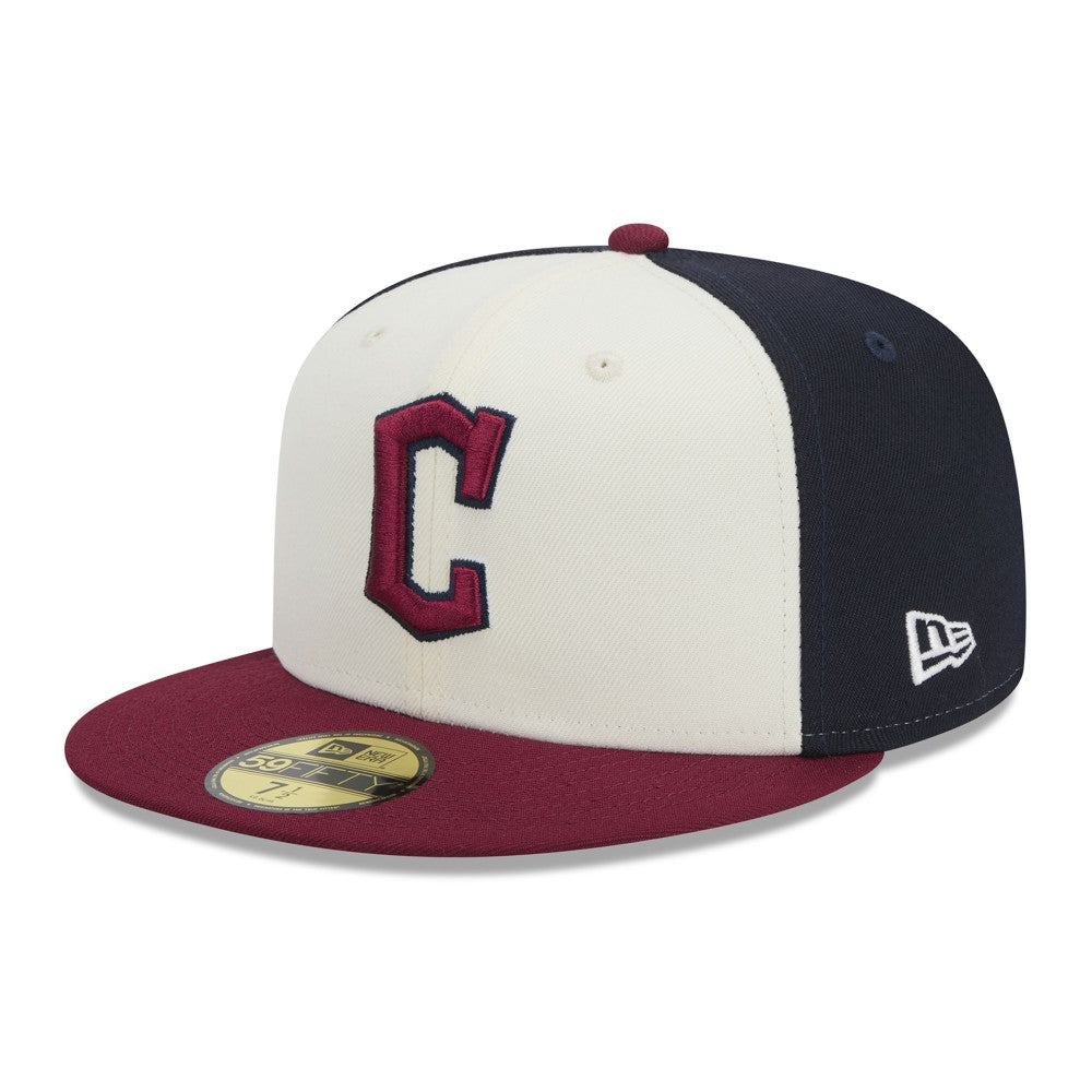 Cleveland Guardians 2024 City Connect 59FIFTY Fitted Hat White/Red