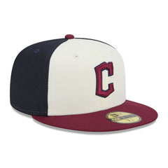 Cleveland Guardians 2024 City Connect 59FIFTY Fitted Hat White/Red