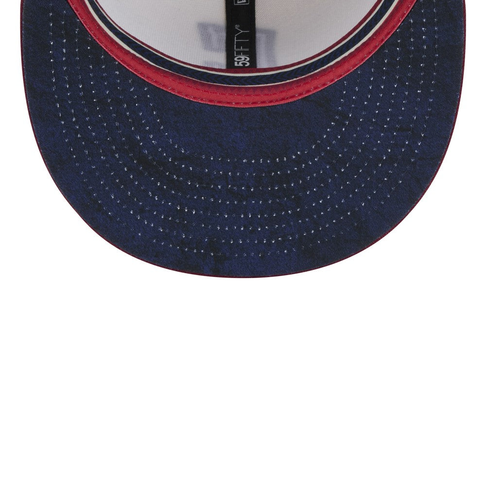 Cleveland Guardians 2024 City Connect 59FIFTY Fitted Hat White/Red