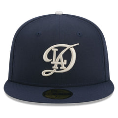 Los Angeles Dodgers 2024 City Connect 59FIFTY Fitted Hat Navy