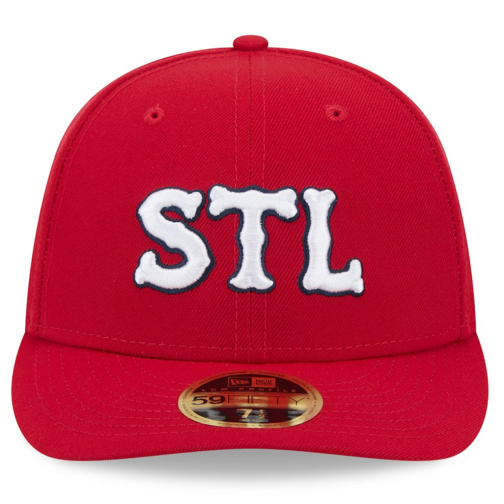 St. Louis Cardinals 2024 City Connect Low Profile 59FIFTY Fitted Hat Red