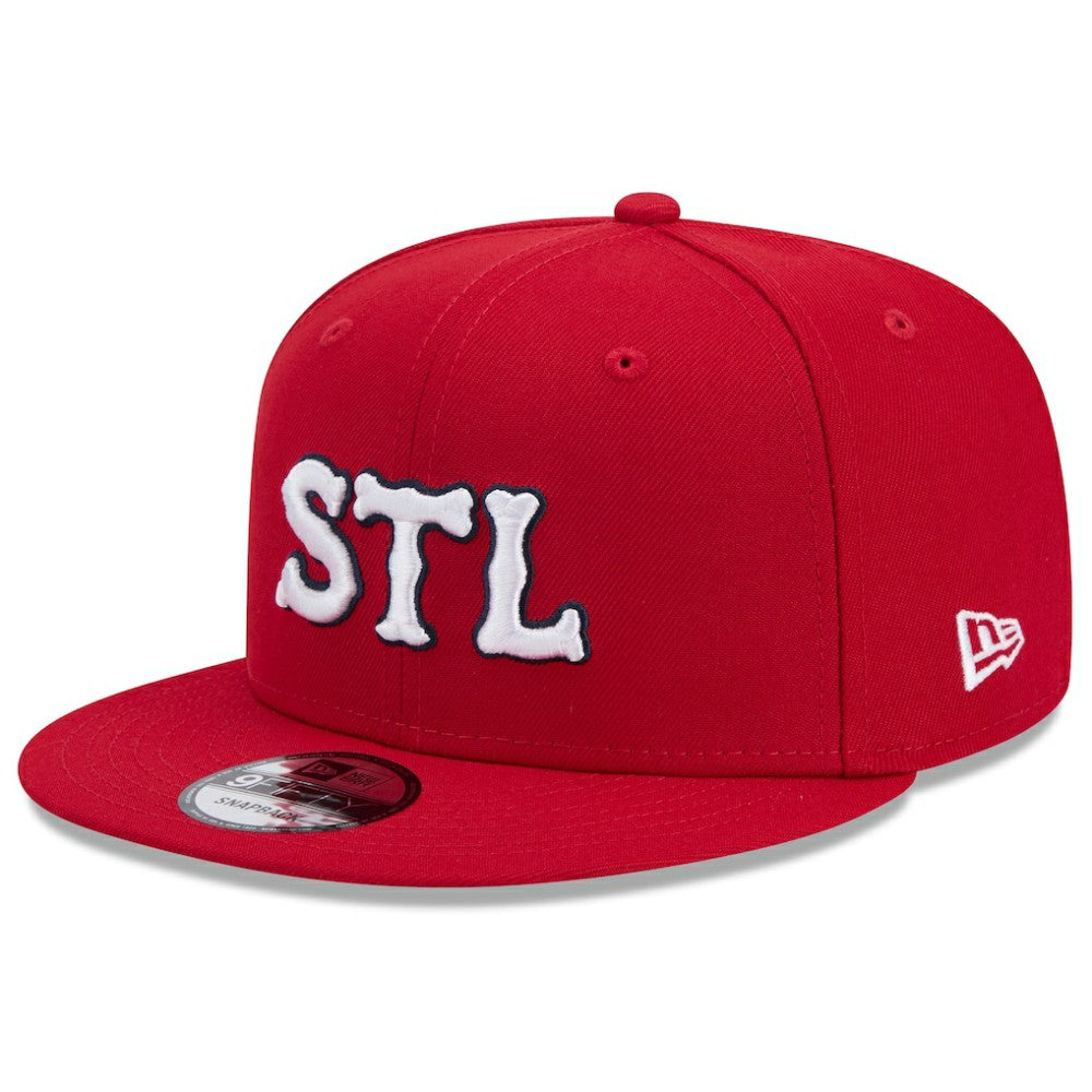 St. Louis Cardinals 2024 City Connect 9FIFTY Snapback Hat Red