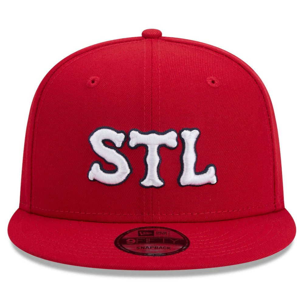St. Louis Cardinals 2024 City Connect 9FIFTY Snapback Hat Red