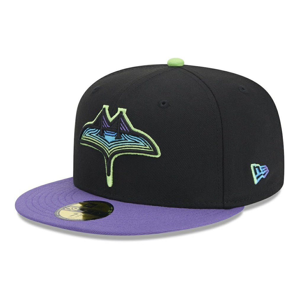 Tampa Bay Rays 2024 City Connect 59FIFTY Fitted Hat Black