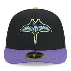 Tampa Bay Rays 2024 City Connect Low Profile 59FIFTY Fitted Hat Black