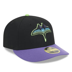 Tampa Bay Rays 2024 City Connect Low Profile 59FIFTY Fitted Hat Black