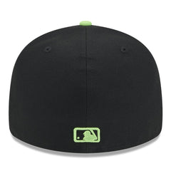 Tampa Bay Rays 2024 City Connect Low Profile 59FIFTY Fitted Hat Black