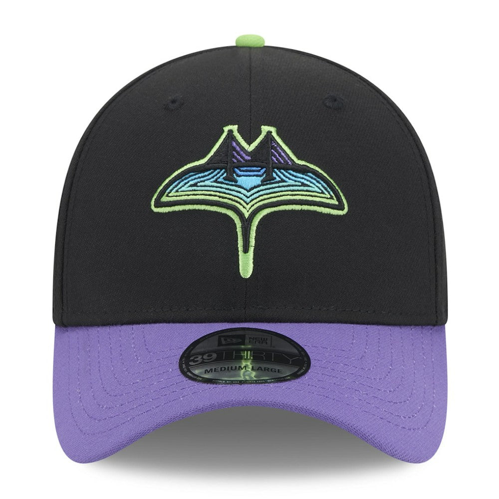 Tampa Bay Rays 2023 City Connect 39THIRTY Flex Hat Black