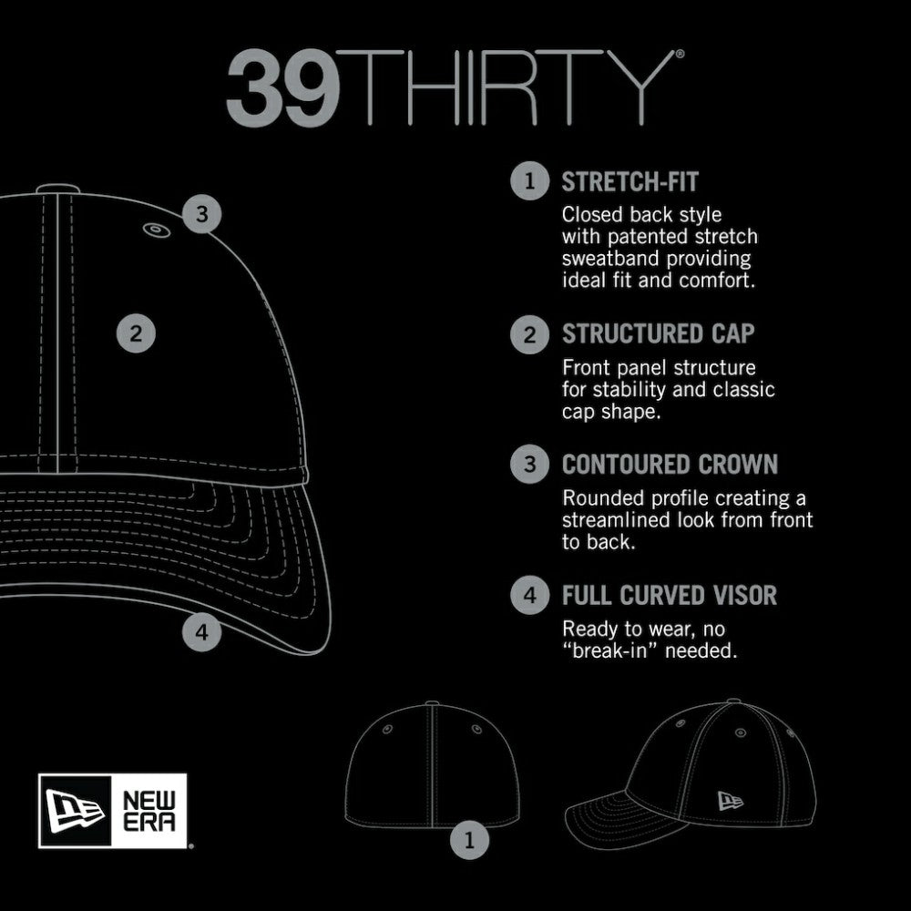 Tampa Bay Rays 2023 City Connect 39THIRTY Flex Hat Black