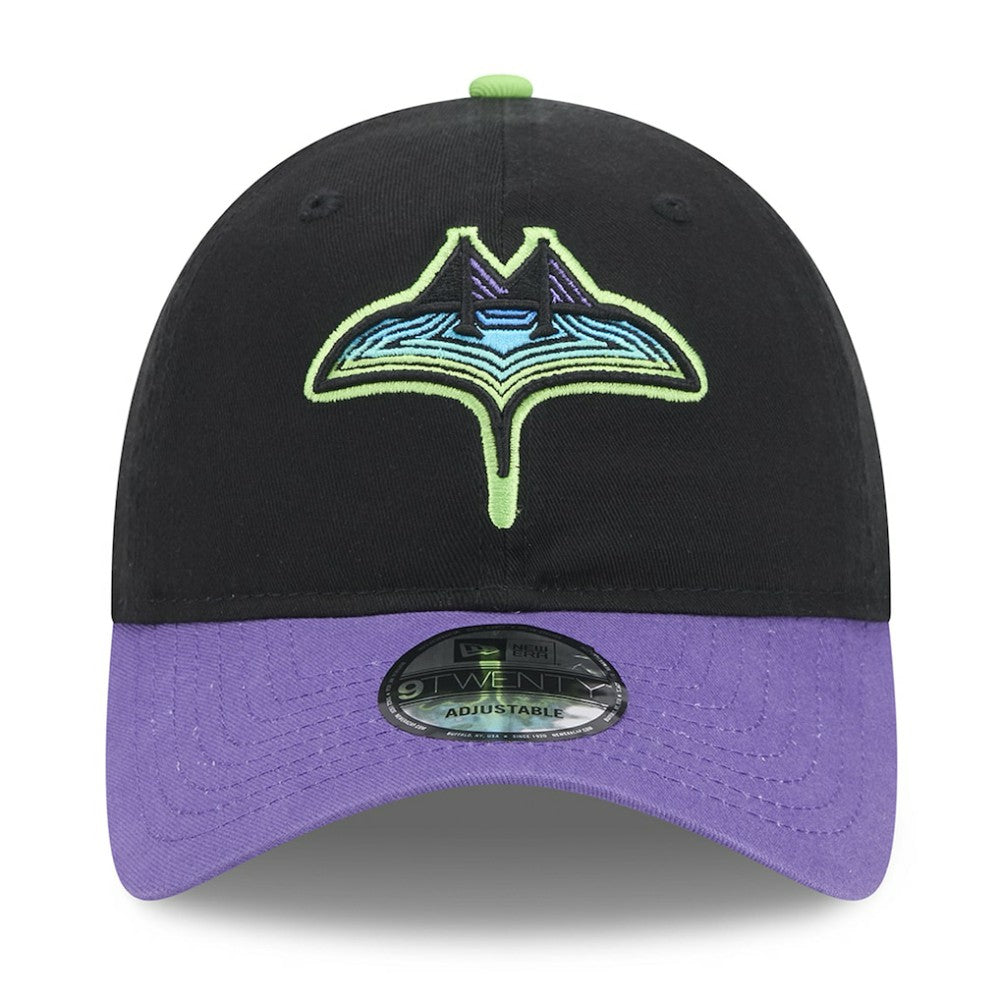 Tampa Bay Rays 2024 City Connect 9TWENTY Adjustable Hat Black