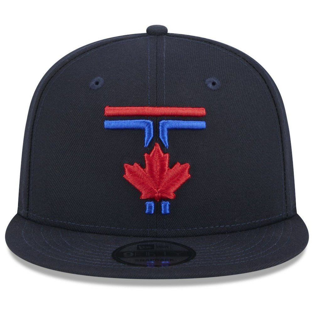Toronto Blue Jays 2024 City Connect 9FIFTY Snapback Hat Navy