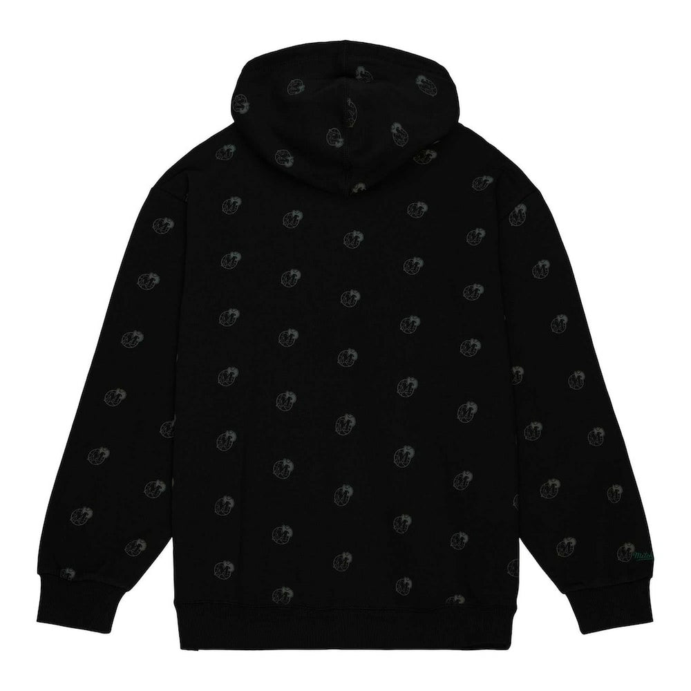 Dallas Mavericks Hardwood Classics Allover Print Pullover Hoodie sale - Black online