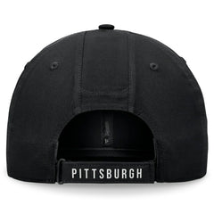 Pittsburgh Penguins Fanatics Front Office Ripstop Adjustable Hat - Black Hats