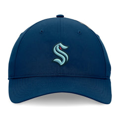 Seattle Kraken Fanatics Front Office Ripstop Adjustable Hat - Deep Sea Blue Hats