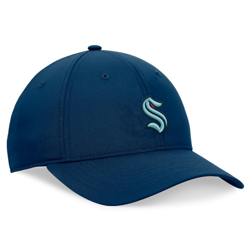 Seattle Kraken Fanatics Front Office Ripstop Adjustable Hat - Deep Sea Blue Hats