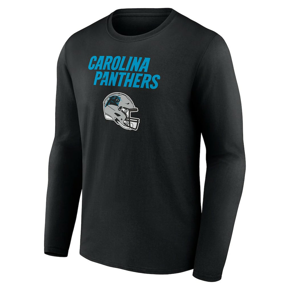 Bryce Young Carolina Panthers Team Wordmark Name & Number Long Sleeve T-Shirt - Black online