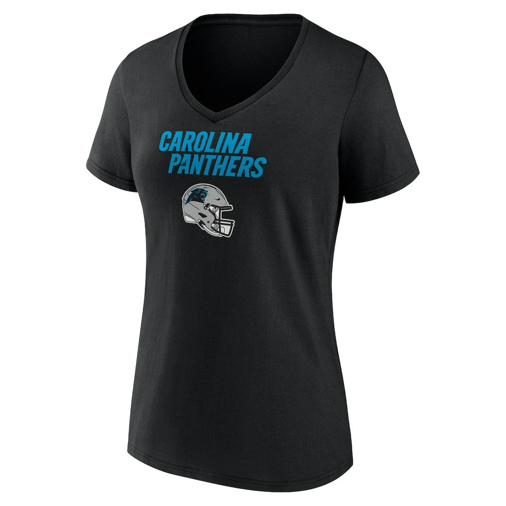 Bryce Young Carolina Panthers Women's Team Wordmark Name & Number V-Neck T-Shirt - Black on sale