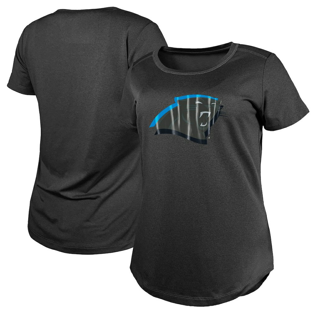 Carolina Panthers New Era Women's 2024 NFL Draft T-Shirt - Charcoal sale